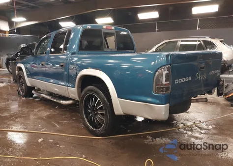 2004 Dodge Dakota Slt from USA, damaged, VIN 1D7HL48N94S545258